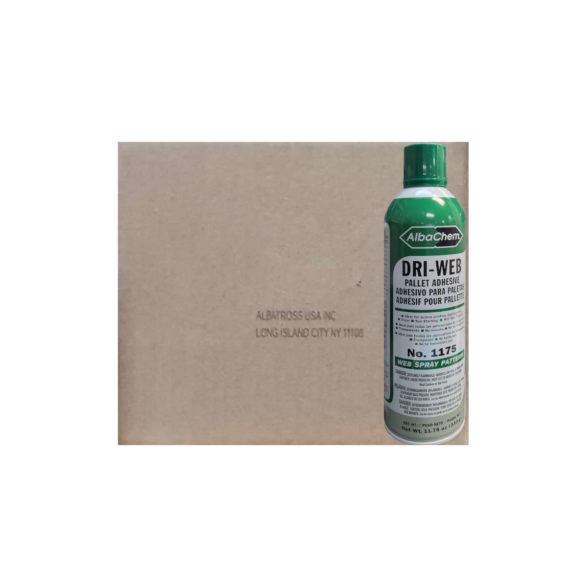 Dri-Web Pallet Adhesive Spray