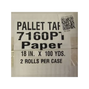 Pallet Tape — 18in by 100yd — 2 rolls per case