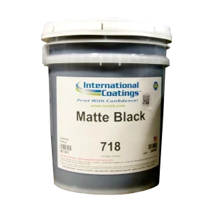 Matte Black 718 - 5 Gal Pale